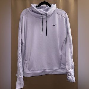 Light purple under armour cowl neck sweatshirt
